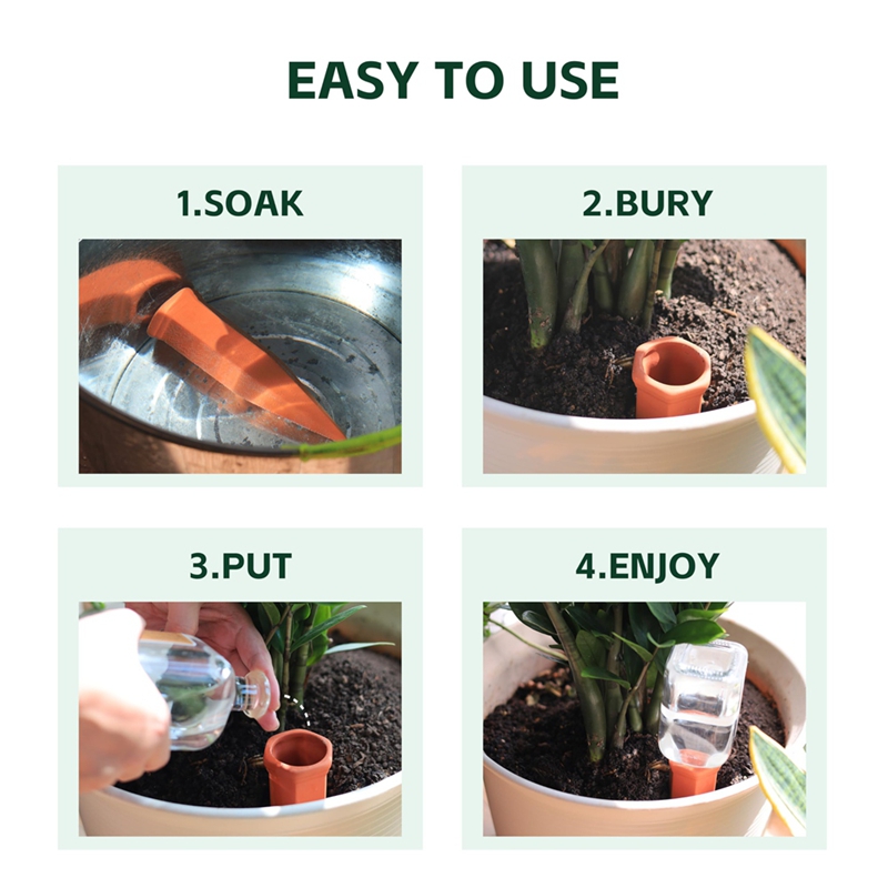 Self Watering Insert - Шипы для полива терракота, колья для