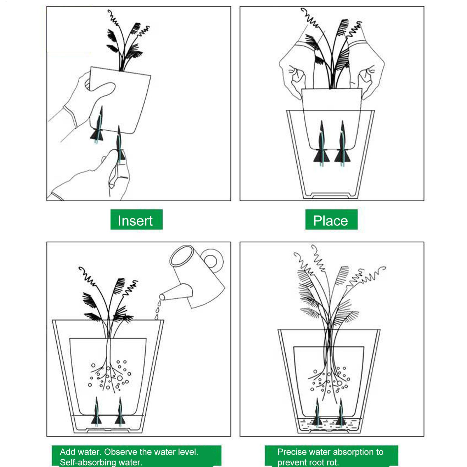 Самополивающийся вставка для ц – обзор и цена Self Watering Insert